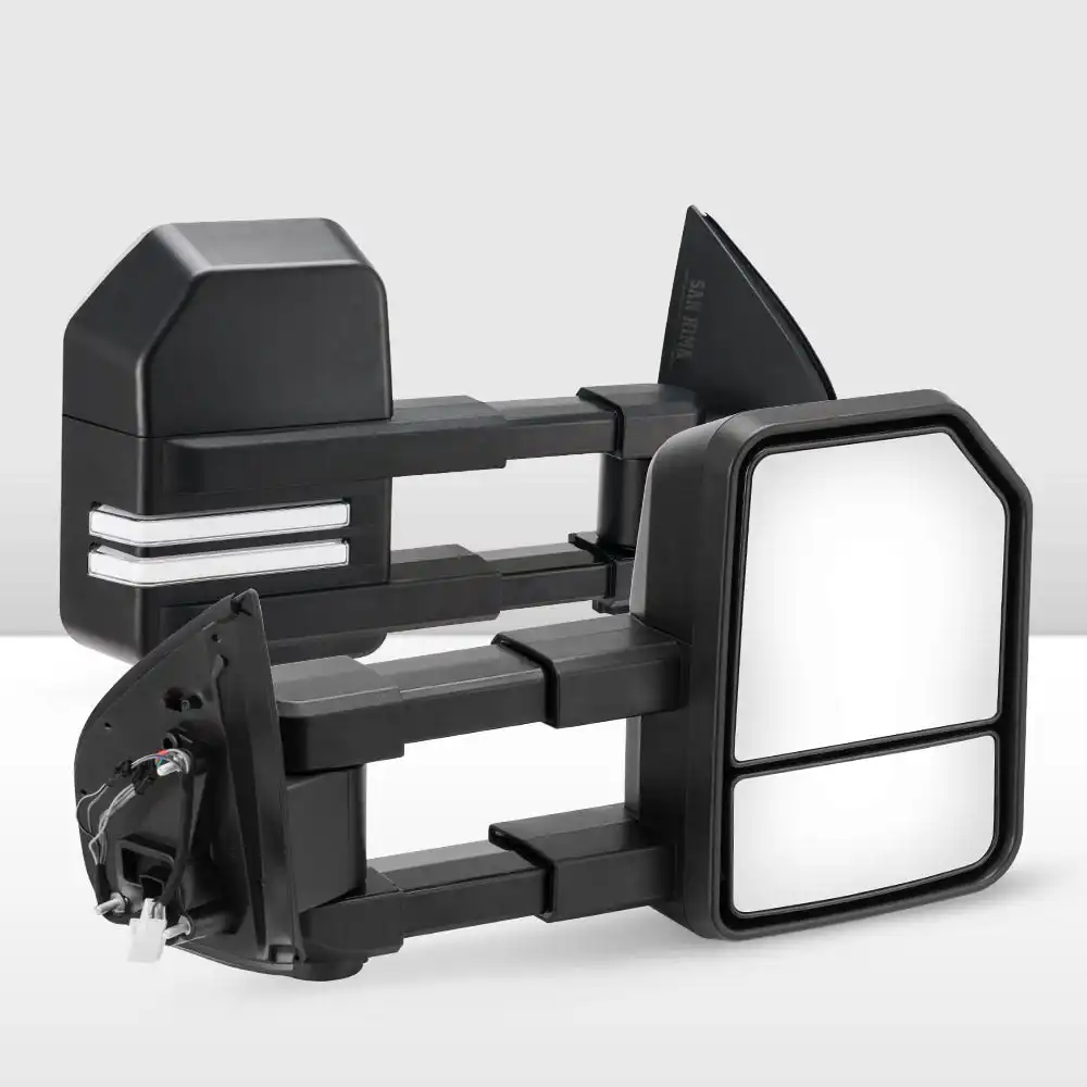 San Hima Extendable Towing Mirrors for Holden Colorado7 MY2013-MY2016 with Indicator