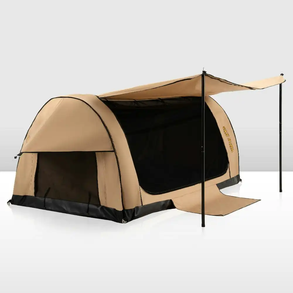 San Hima Single Air Swag Camping Swags Free Standing Dome Tent 17cm Air Mattress