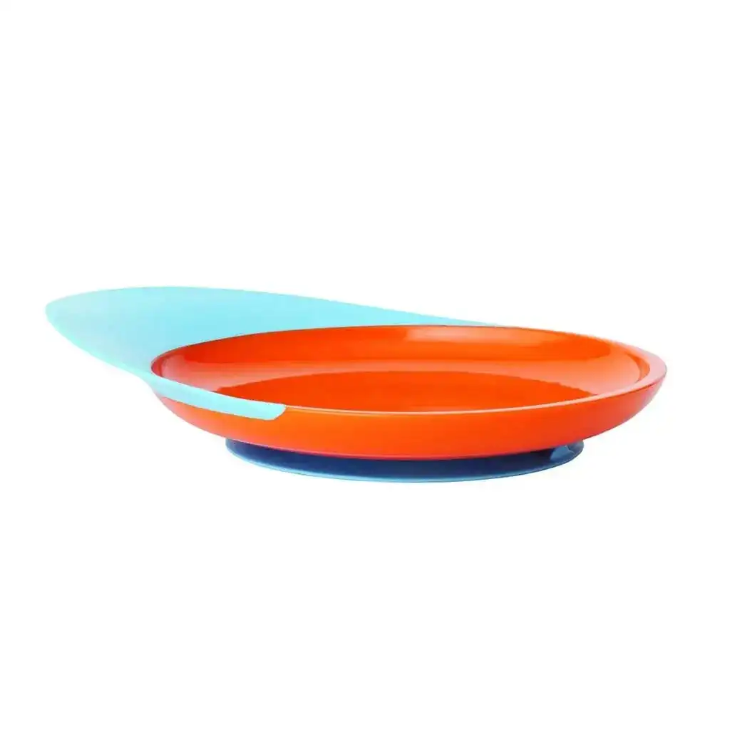 Boon Catch Plate - Blue/Tangerine