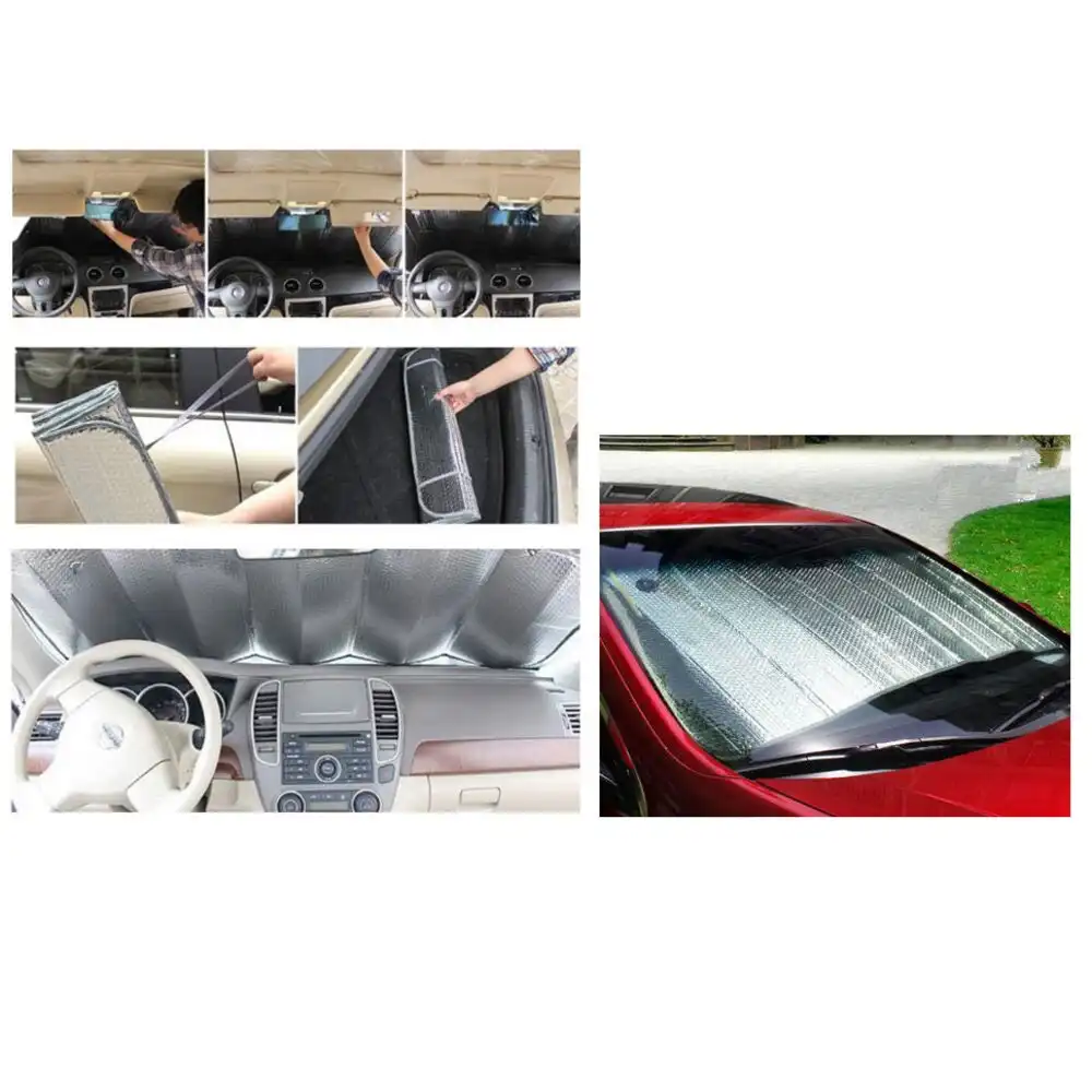 Car Windscreen Sun Visor Reflective Shade Heat Interior Windshield Foldable