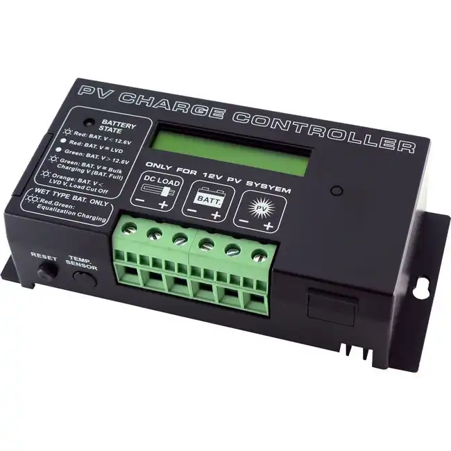 Manson 12V 20Amp Solar Regulator/Charge Controller for SLA/Lead Calcium Battery