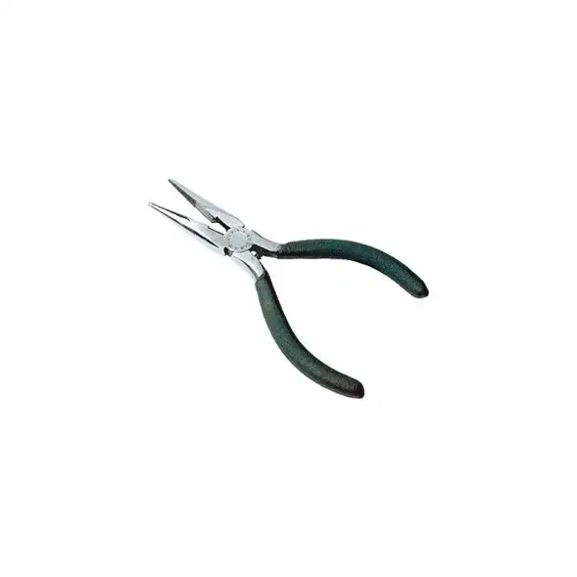 Proskit 1PK-036S 125mm Long Nose Pliers w/ In-Built Lead Cutter/Serrated Jaws BK