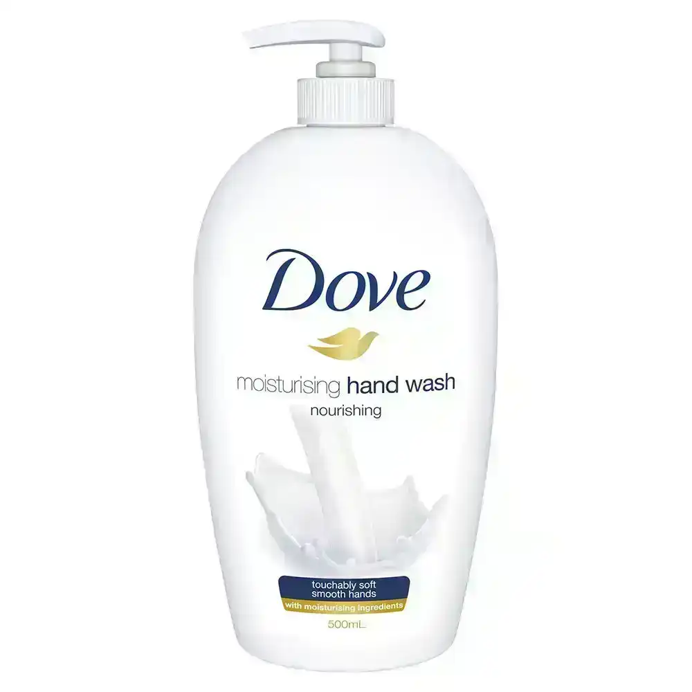 Dove 500ml Hand Wash Soft/Moisturising Original/Unscented for All Skin Types
