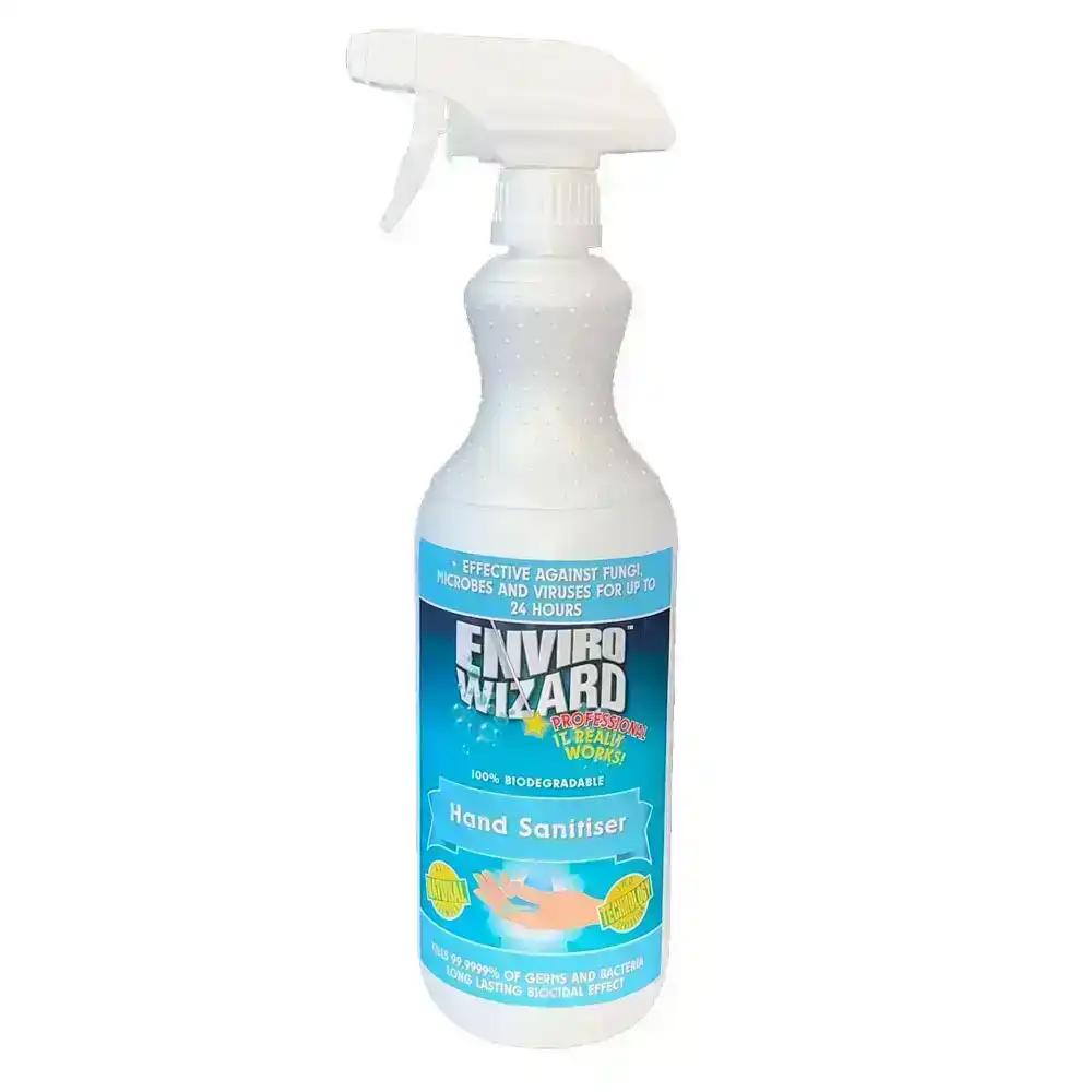 Enviro Wizard Hand Sanitiser 750ml Alcohol-Free/Biodegradable Disinfectant Spray
