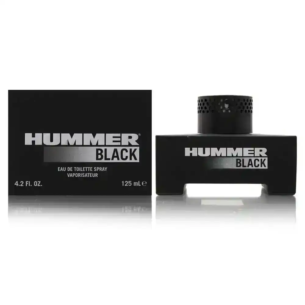 Hummer Black 125ml Eau De Toilette/EDT Fragrances/Natural Spray for Men/Him