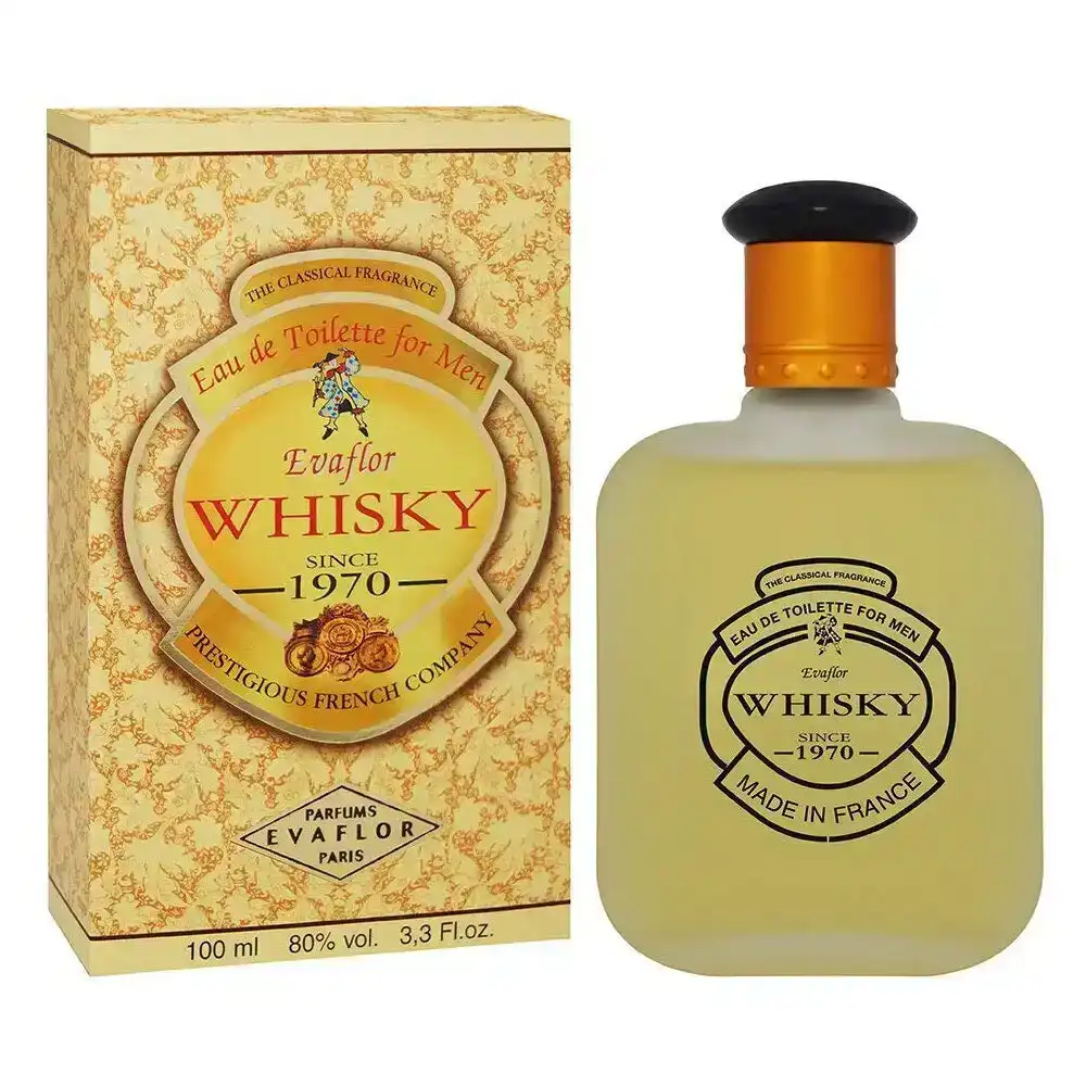 2x Whisky 100ml EDT/Eau De Toilette Fragrances/Natural Spray for Him/Men/Guys