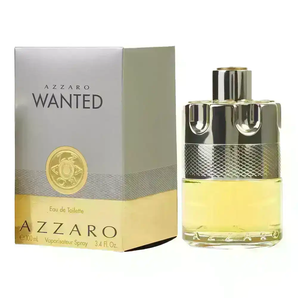 Azzaro Wanted 100ml Eau de Toilette Men Fragrances EDT Natural Spray for Him