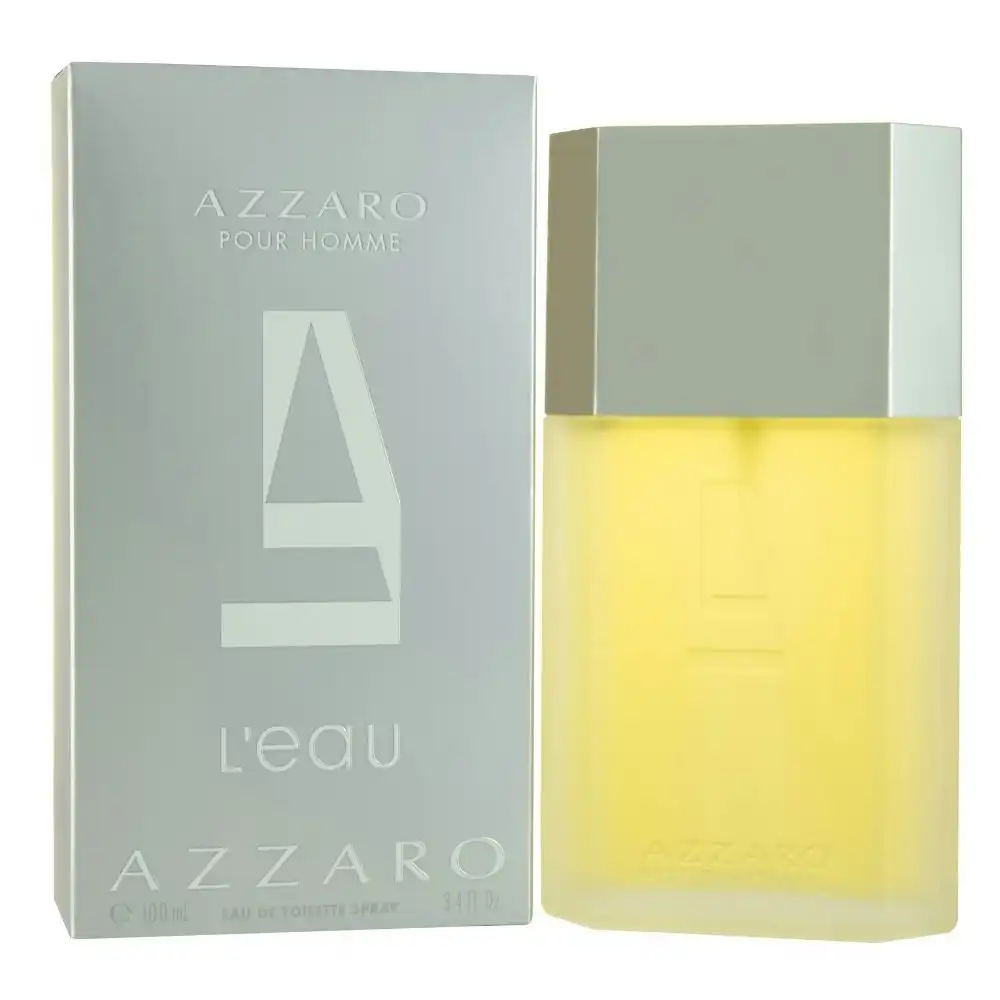 Azzaro Pour Homme Leau 100ml Eau de Toilette Men Fragrances EDT Spray for Him