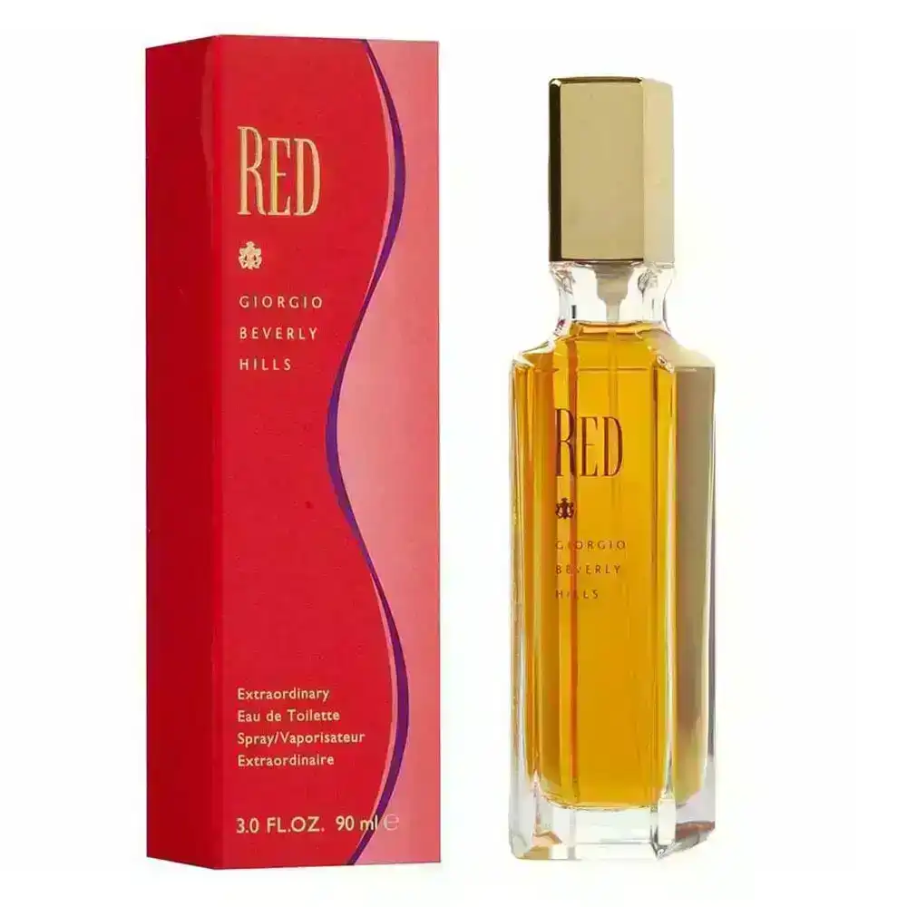 Giorgio Beverly Hills Red 90ml Eau De Toilette Womens Natural Spray/Fragrance