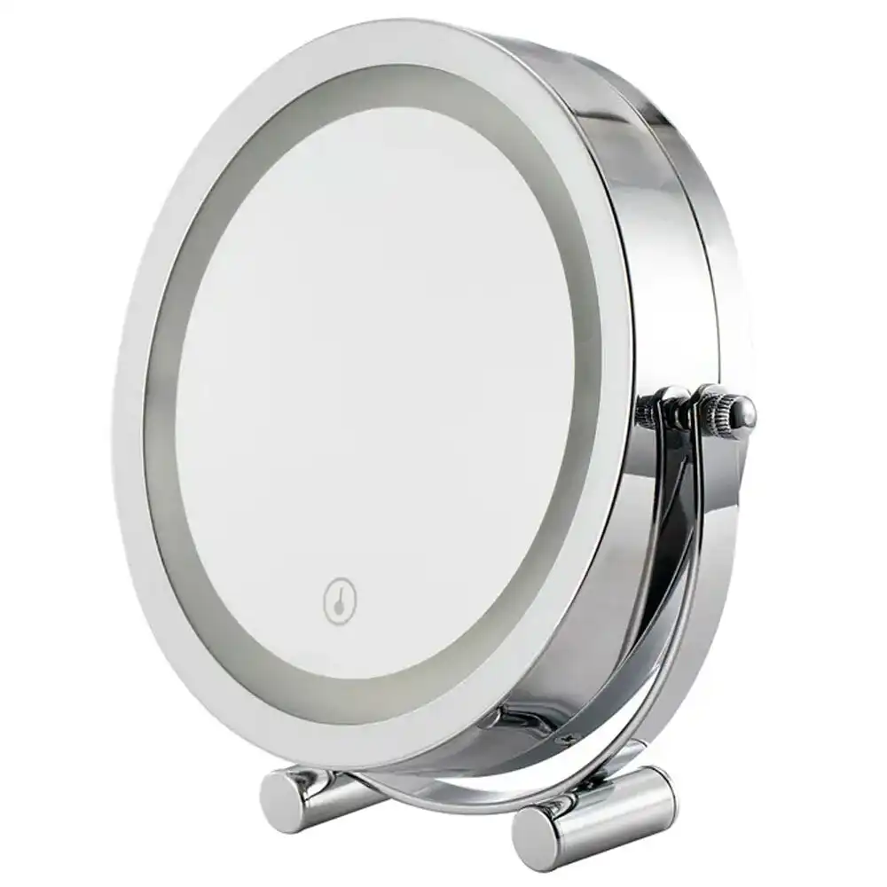Clevinger 20cm San Marino LED Illuminated Cosmetic Makeup Mirror Magnifying SLV