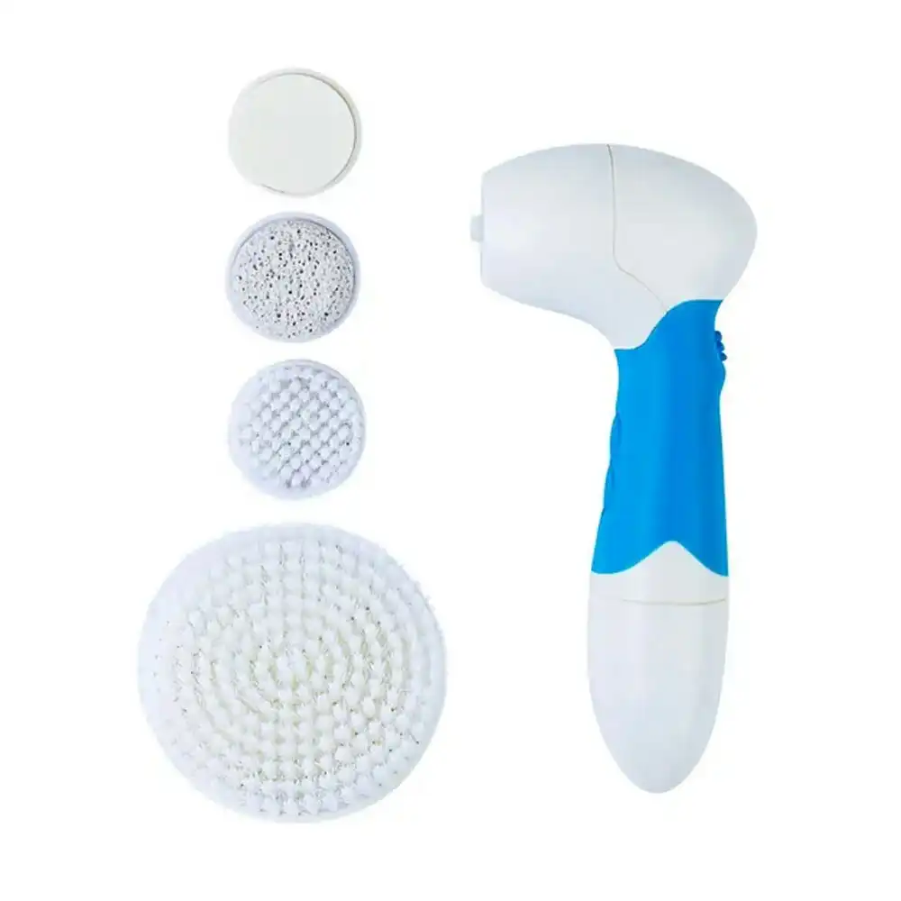 Clevinger Ultimate Spin Exfoliating Facial Cleaning Brush w/Interchangeable Head