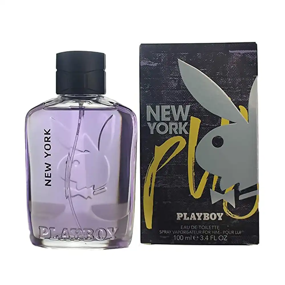 Playboy New York 100ml Eau De Toilette Man/Men's Fragrance Spray Scent EDT