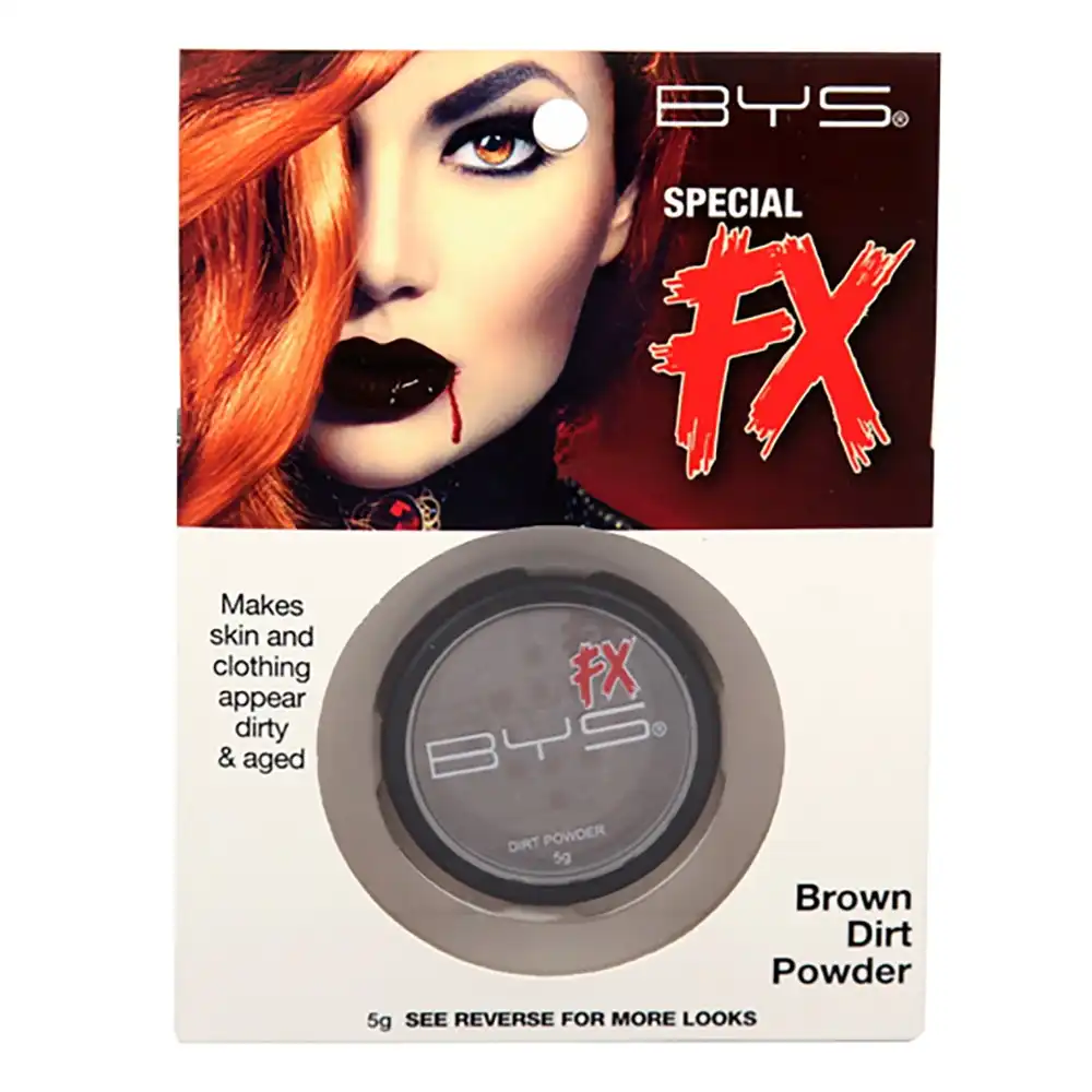 BYS Special FX 5g Dirt Powder Brown Makeup/Cosmetic Women/Beauty Dirty/Aged Look