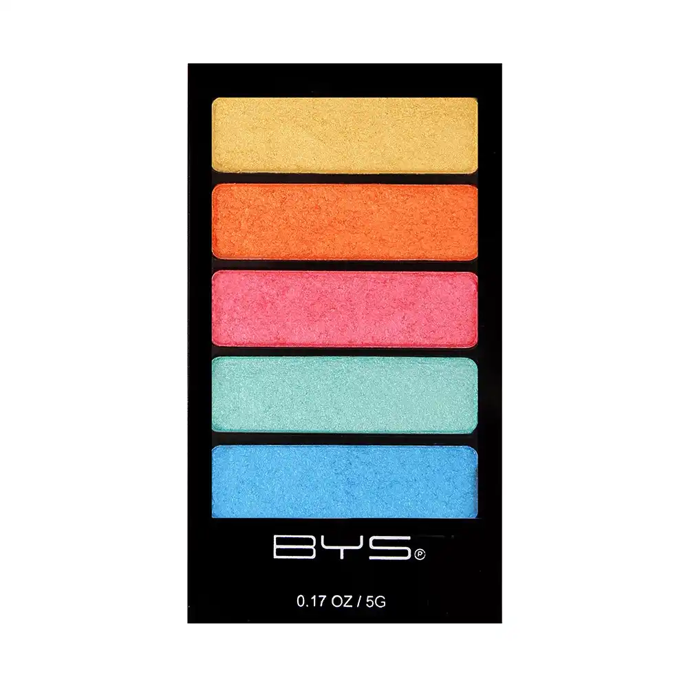 BYS Jelly 5g Eyeshadow Palette Cosmetic Eye Makeup Beauty Party Time 5 Shades