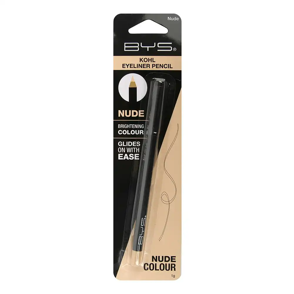 BYS Kohl Eyeliner Pencil Long Lasting Eye Cosmetics Beauty Face Makeup Nude 1g