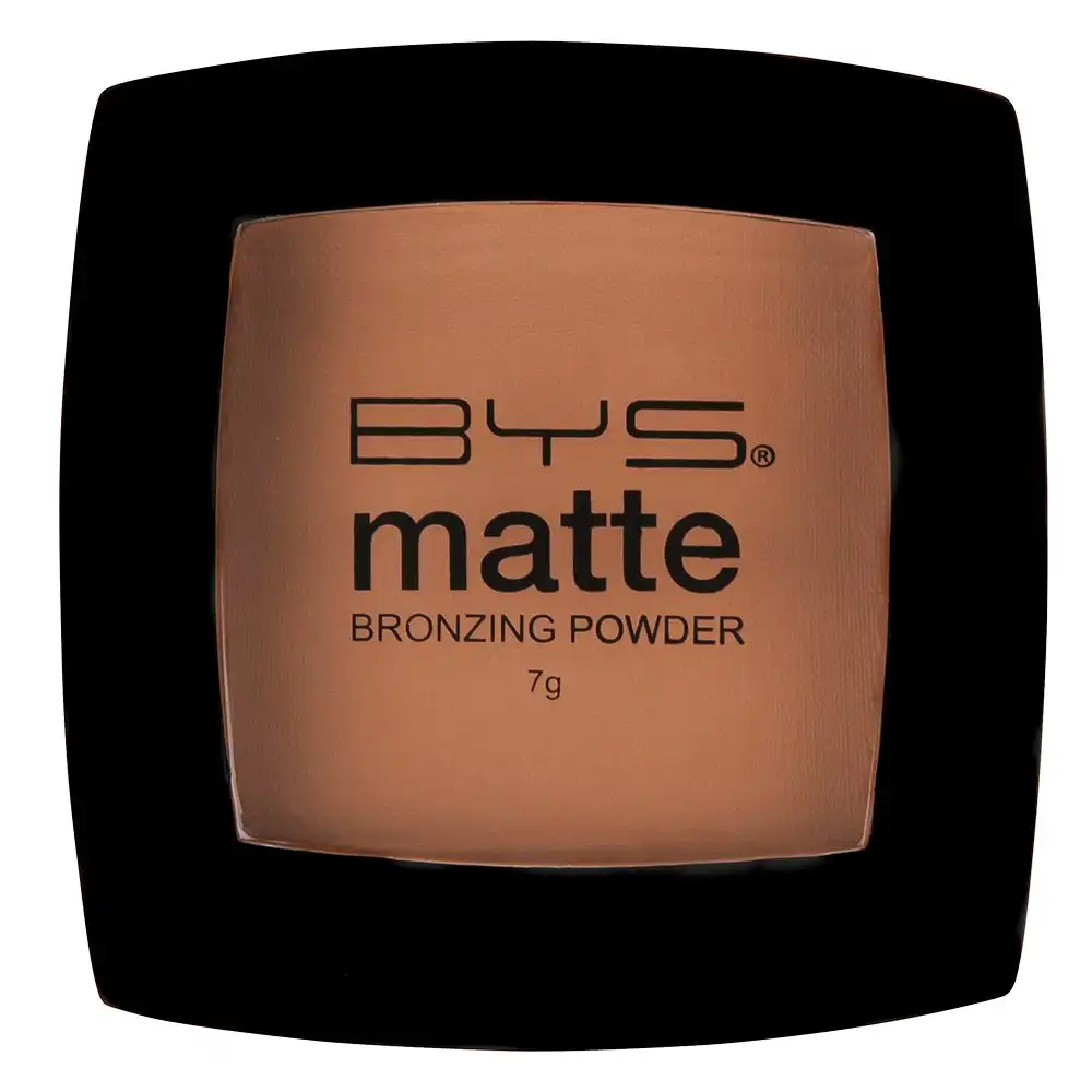 BYS 7g Matte Bronzing Powder Silky Smooth Velvet Face/Cheek Makeup Cosmetics