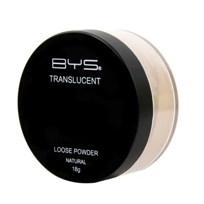 BYS Translucent 18g Loose Powder Face Makeup Women Beauty Cosmetics Natural