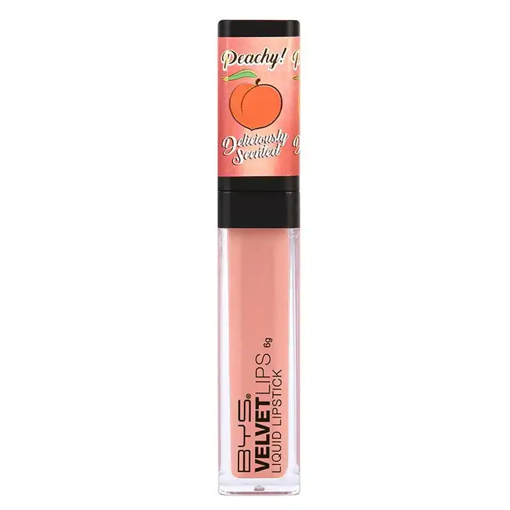 BYS Velvet Cream Soft Plush Lipstick Lip Colour Cosmetics Makeup Dreaming Peach