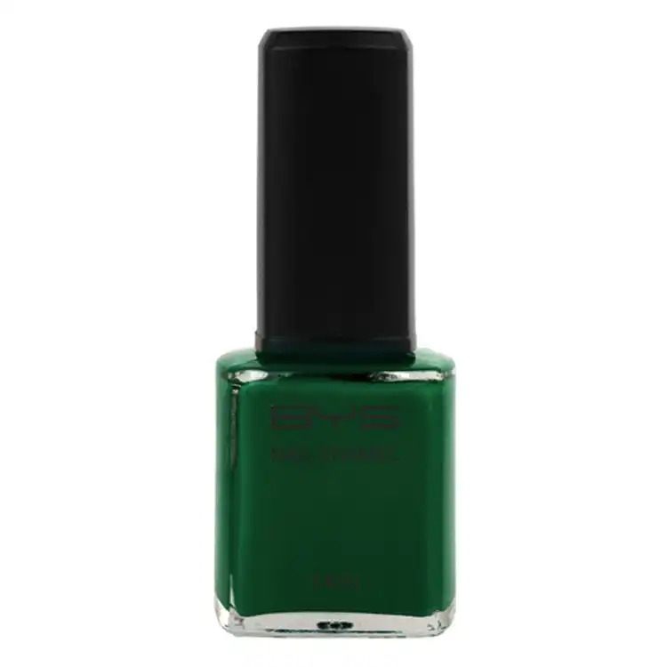 BYS Run Forrest Nail Polish Enamel Lacquer Gloss Lasting Quick Dry 14ml Green