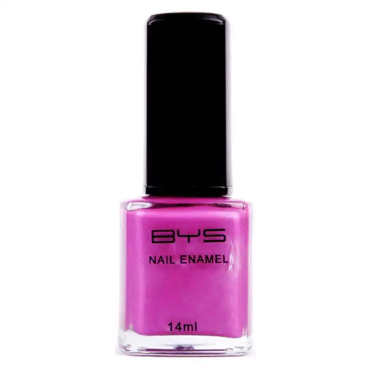 BYS In Grape Shape Nail Polish Enamel Lacquer Gloss Lasting Quick Dry 14ml Pink