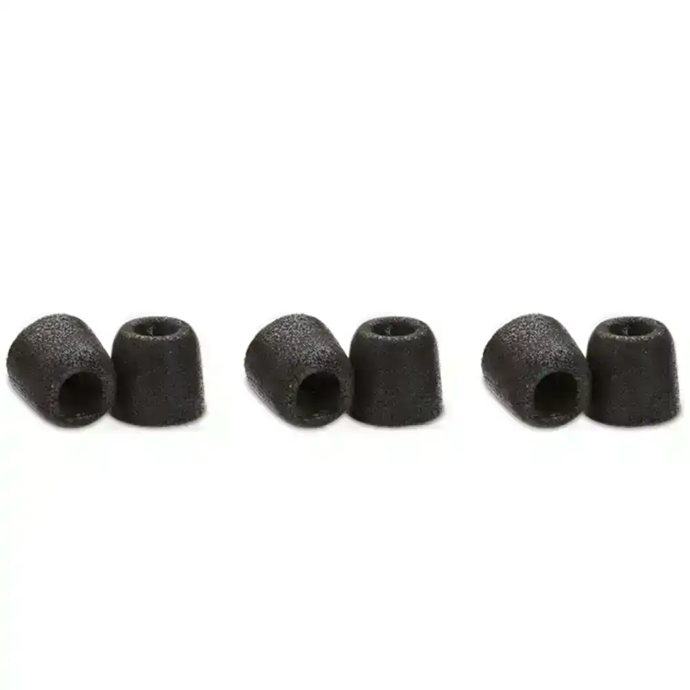 Comply Tx-200 Small Original Isolation Plus Wax-Guad Foam Ear Tips 3 Pairs Black