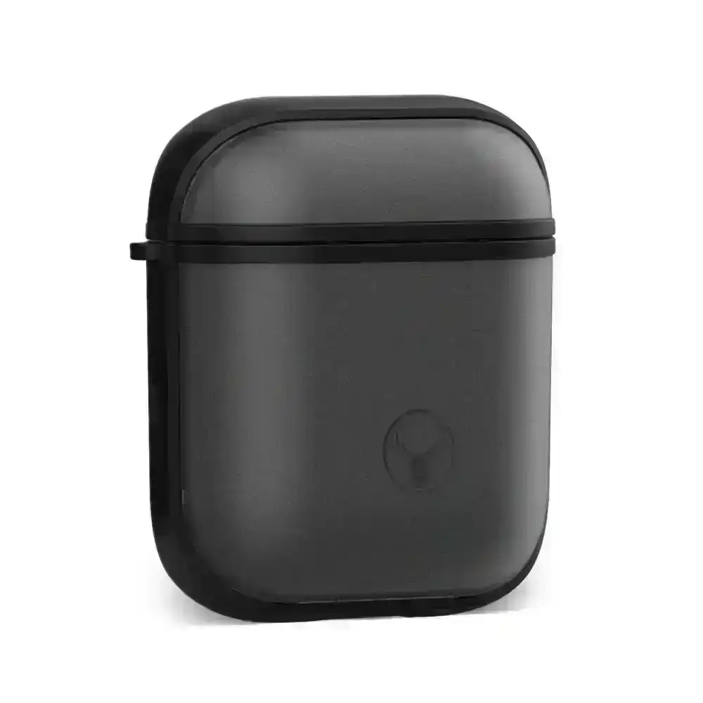 Bon.Elk Edge Case for Apple AirPods Wireless Charge/LED/Drop Proof Cover Black