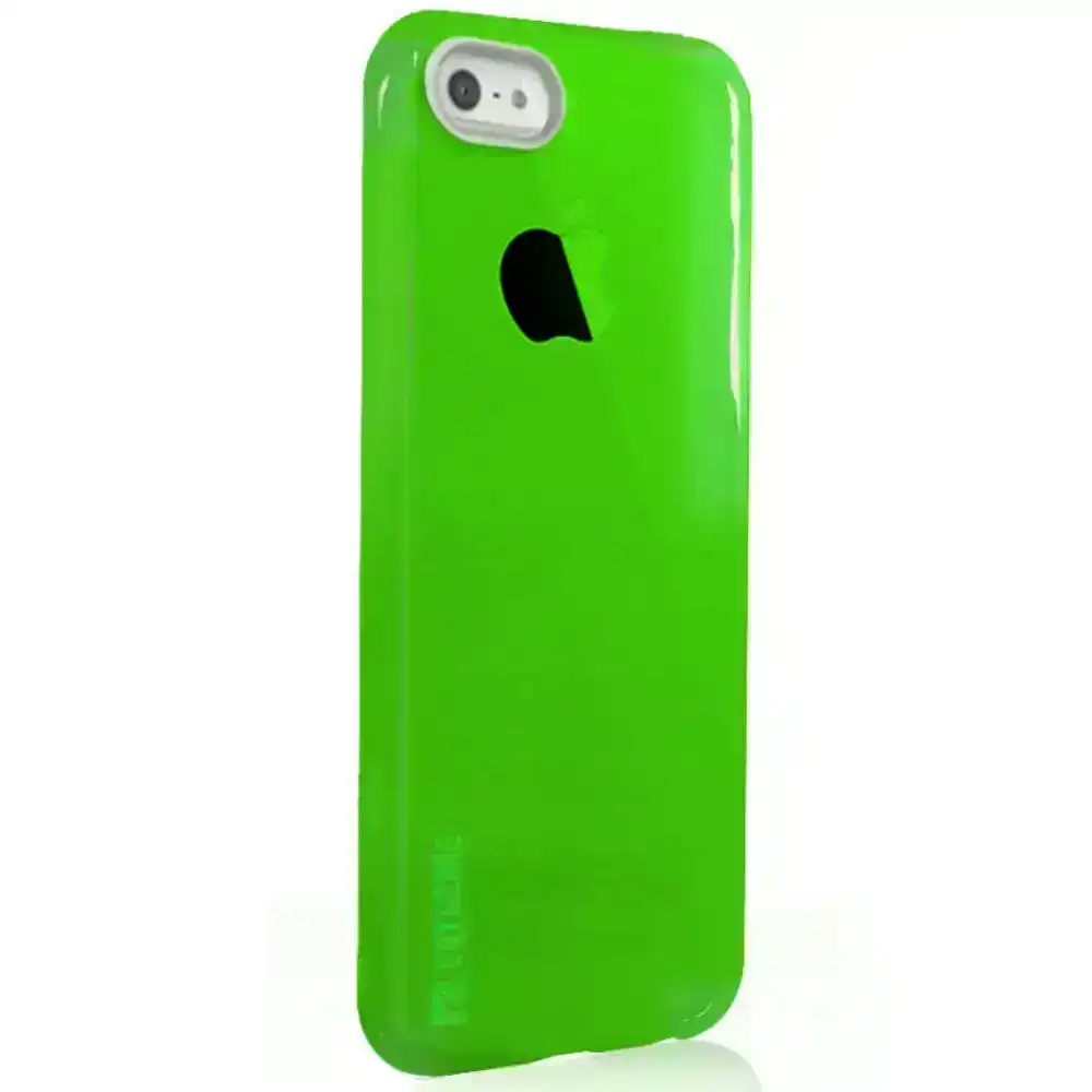 Slim Green Transparent Flexible Shock Resistant Cover Case for iPhone 6 6s 4.7"