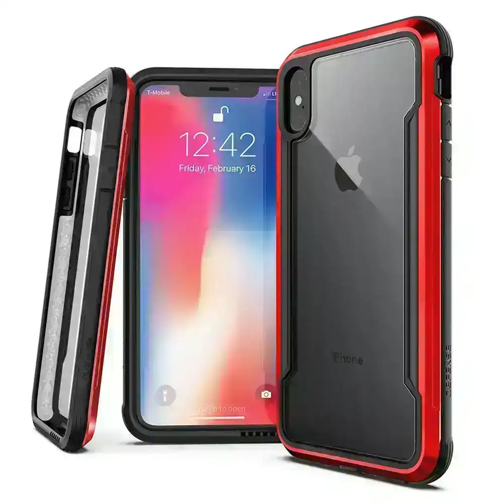 X-Doria Defense Drop Case Protection Cover Protect for Apple iPhone XS Max Red