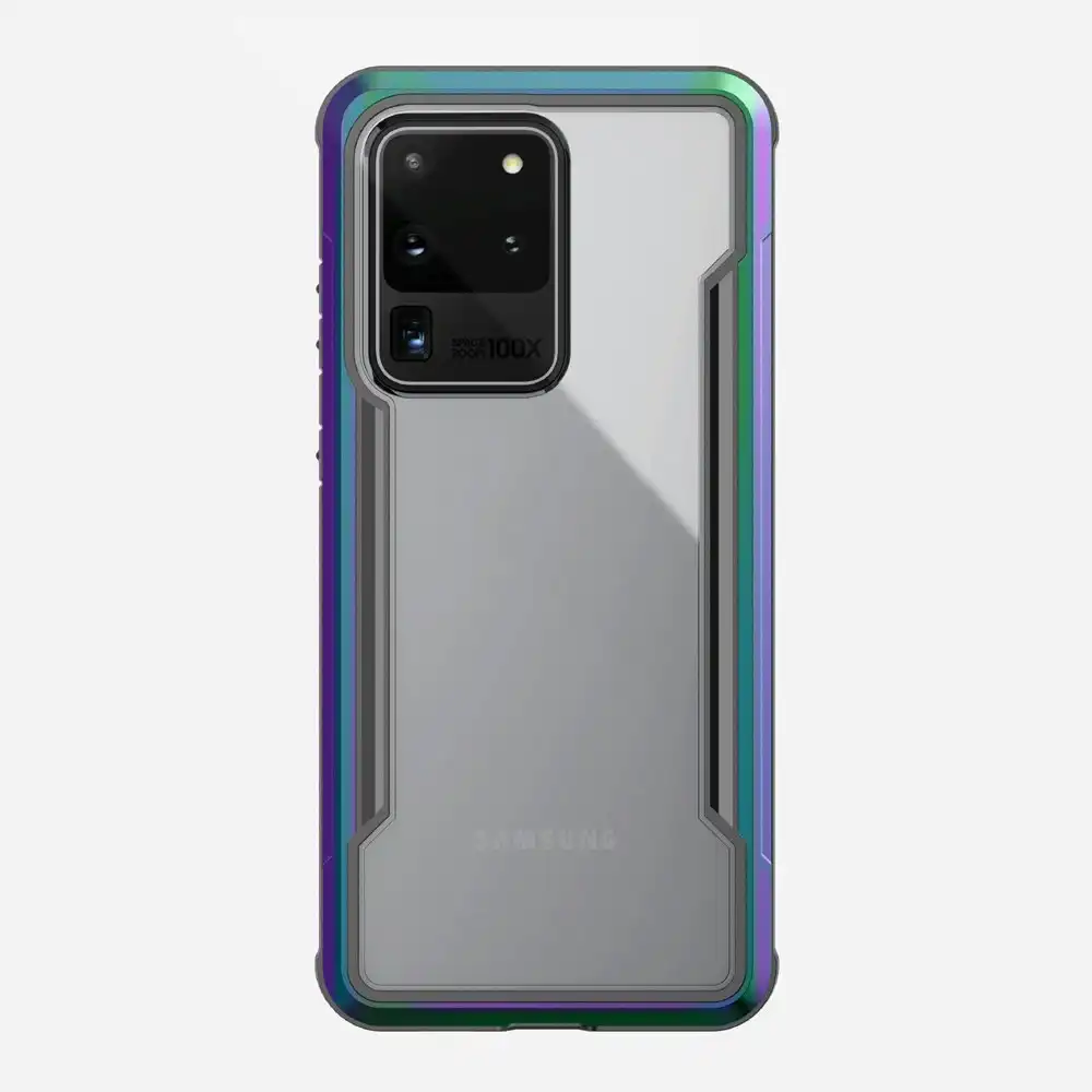 X-Doria Defense Shield Drop Proof Samsung Galaxy S20 Ultra Phone Case Iridescent