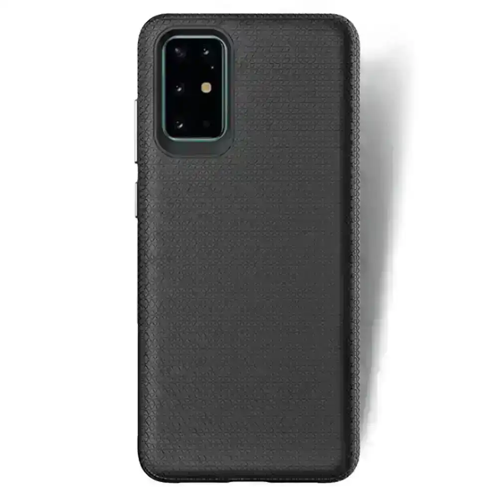 Urban Pyramid Case Hard Shell Cover Protection for Samsung Galaxy S20+ Black