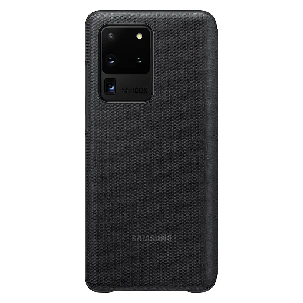 Samsung LED View Cover Phone Cover For Galaxy S20 Ultra Black