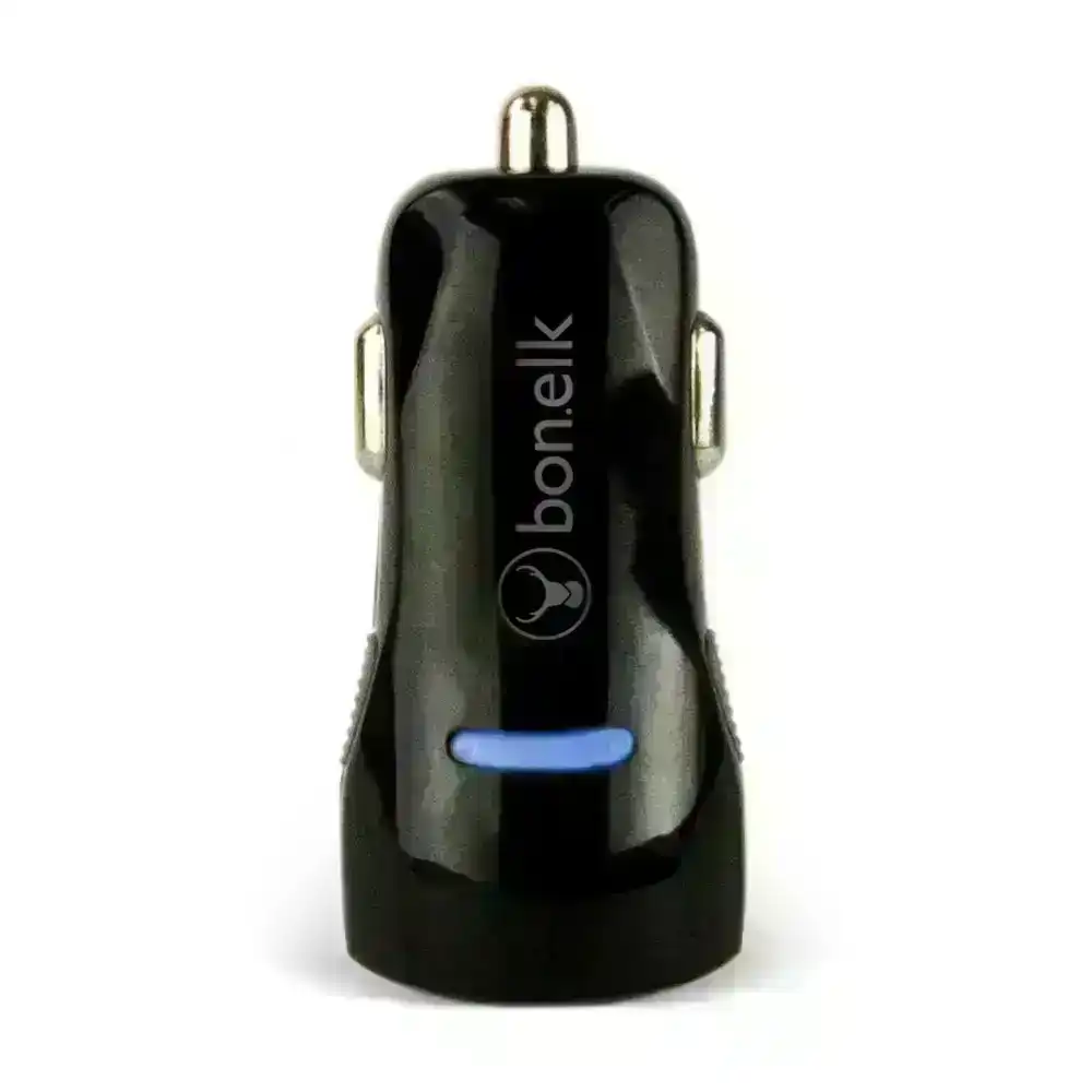 Bonelk 4.8A Dual USB Car Cigarette Lighter Charger Adapter for Phones/Tablets BK