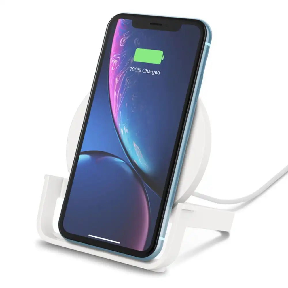 Belkin 10W Qi Wireless Charging Stand f/ iPhone 11 Pro/Samsung Galaxy Note 10 WH
