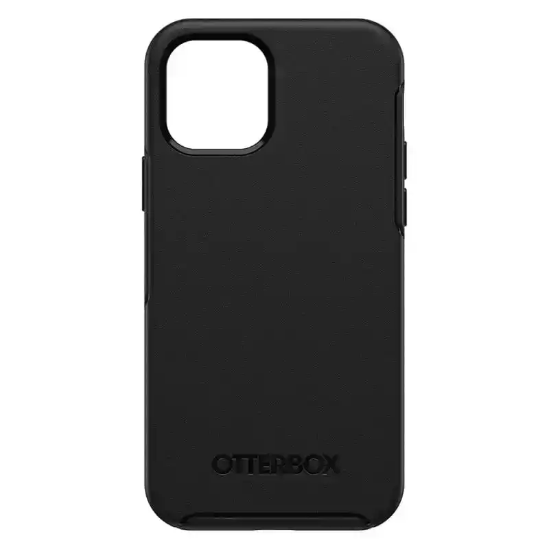 Otterbox Symmetry Case 6.7" Drop Proof Phone Cover for iPhone 12 Pro Max Black
