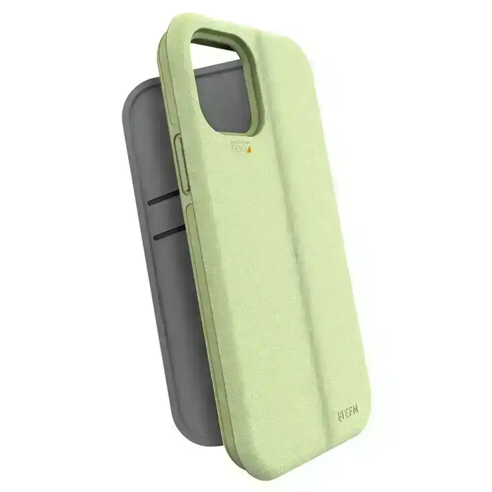 EFM Miami Wallet Case Armour D3O Cover For Apple iPhone 12 Mini 5.4" Pale Mint