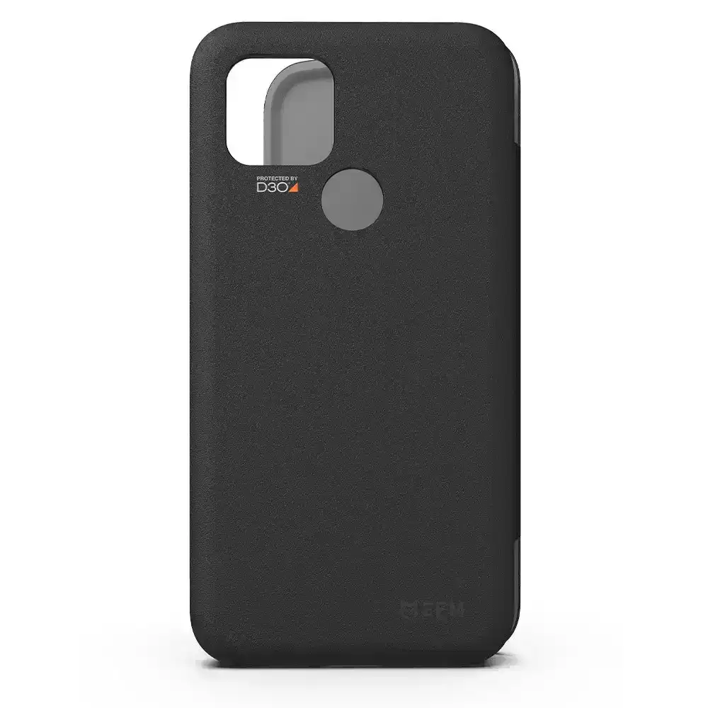 EFM Miami Wallet Case Armour Phone Cover For Google Pixel 4a 5G w/Card Pocket BK