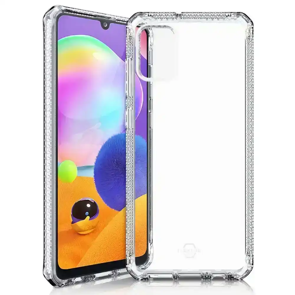 Itskins Spectrum Slim Phone Case Cover Protection for Samsung Galaxy A31 Clear