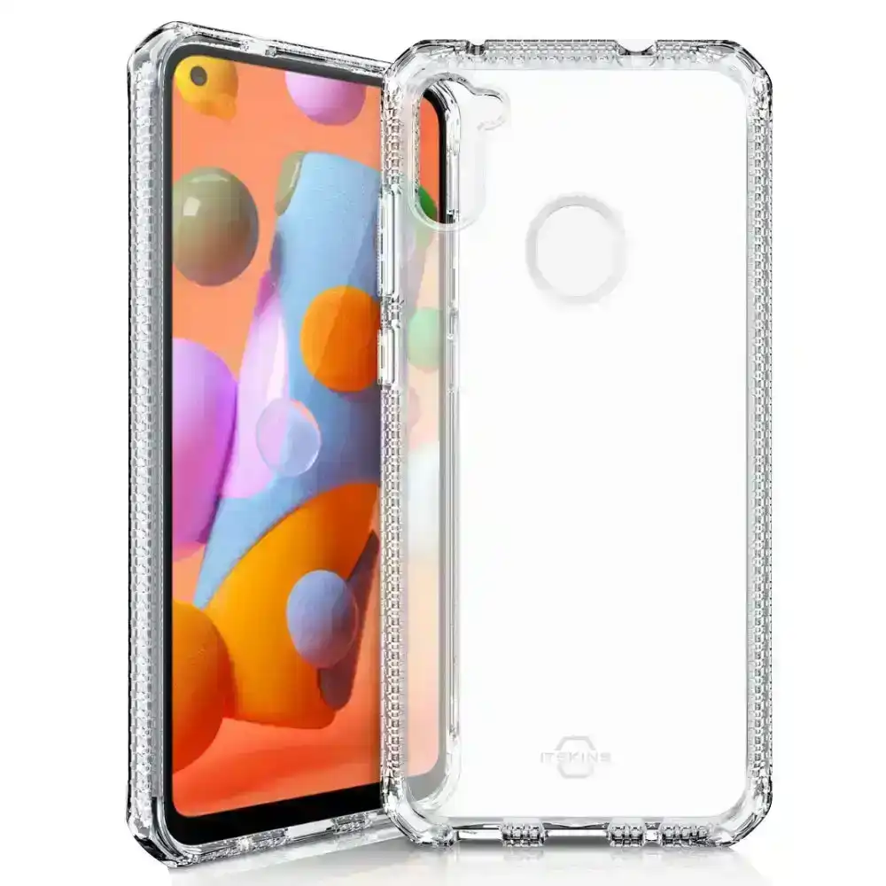 Itskins Spectrum Slim Phone Case Cover Protection for Samsung Galaxy A11 Clear