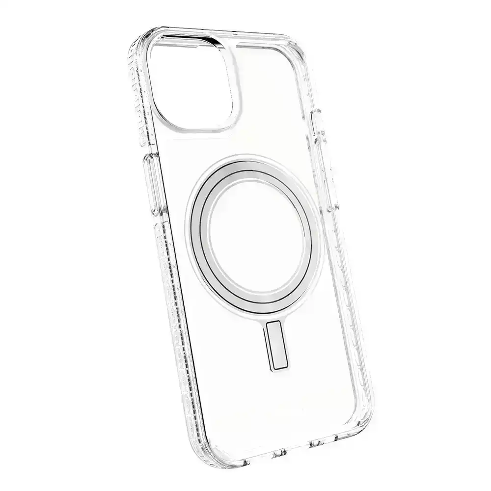 EFM Zurich Flux MagSafe Case Armour Cover for Apple iPhone 13 Mini Frost Clear