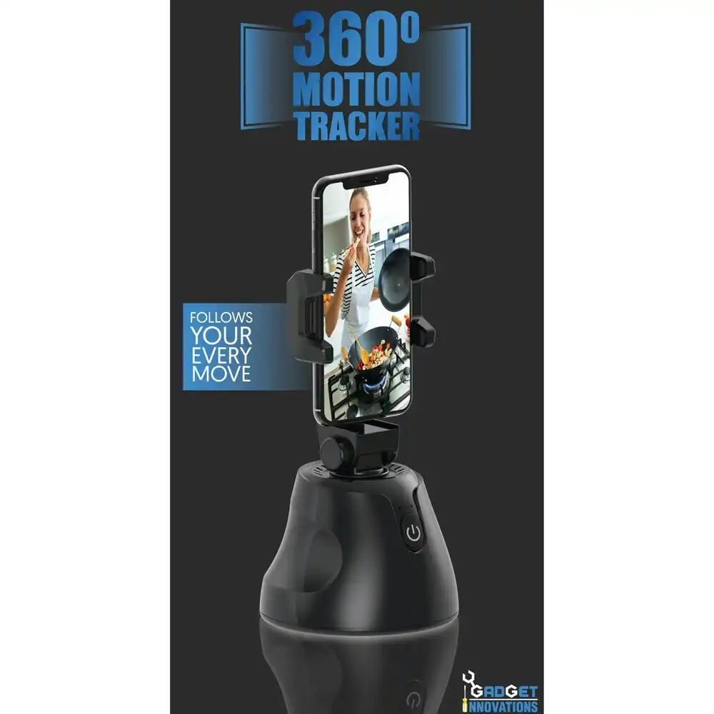 Gadget Innovations 360 Degree Motion Swivel Tracker Bluetooth Phone Holder/Stand
