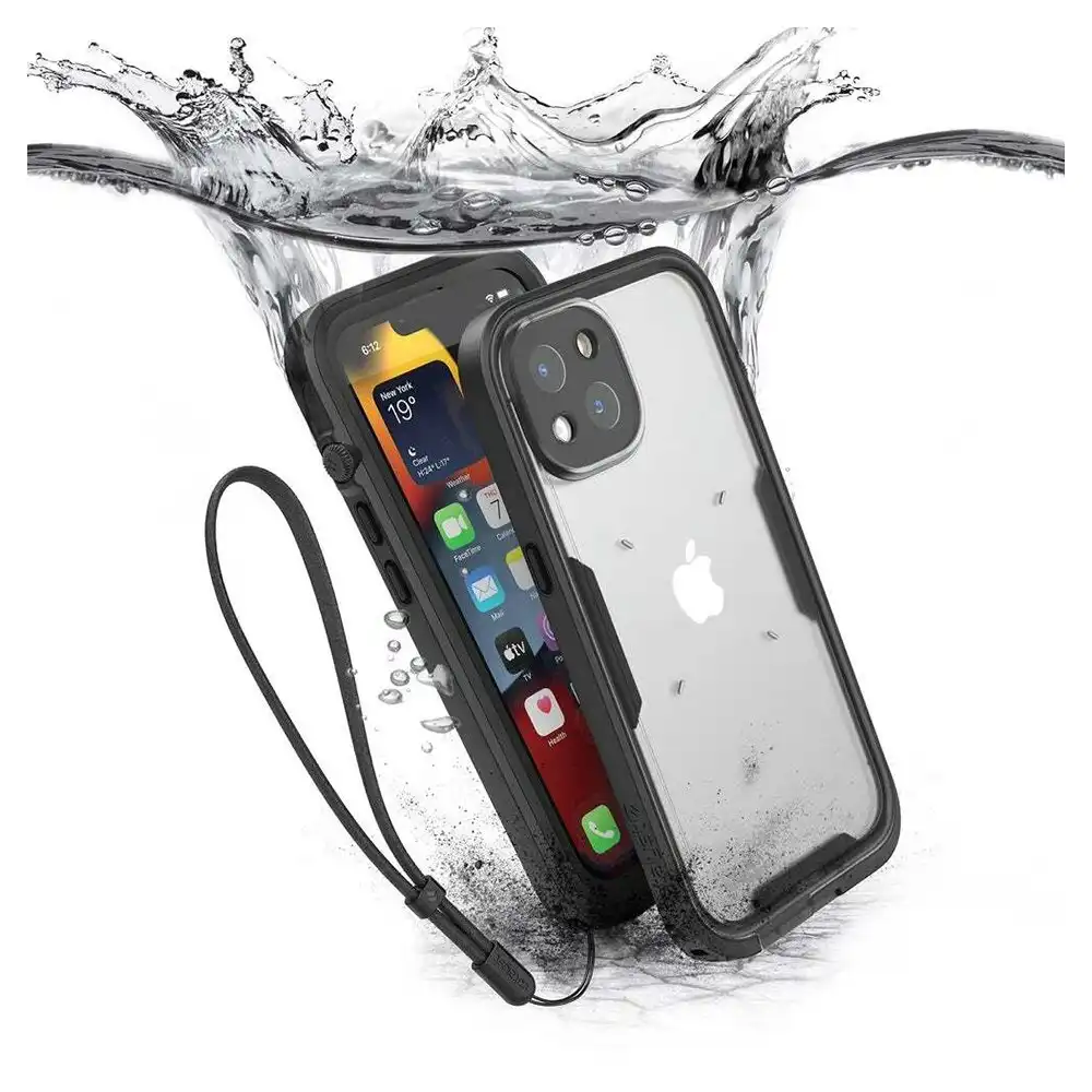 Catalyst Total Protection Case Water/Drop Proof Cover For iPhone 13 Stealth BLK