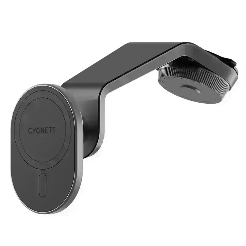 Cygnett MagHold Magnetic Car Window Mount Suction Phone/Pad Black for Smartphone