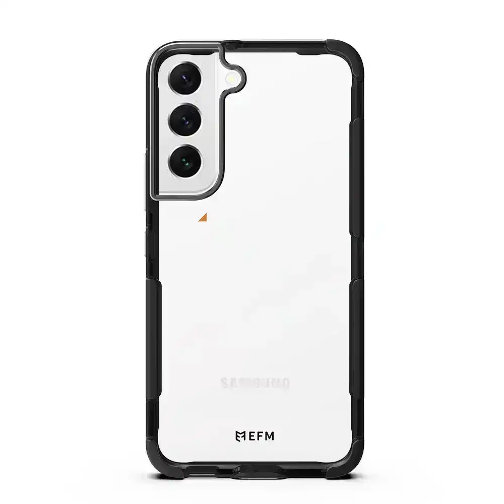 EFM Cayman Phone Case Armour w/ D3O 5G Signal Plus For Samsung Galaxy S22 Carbon