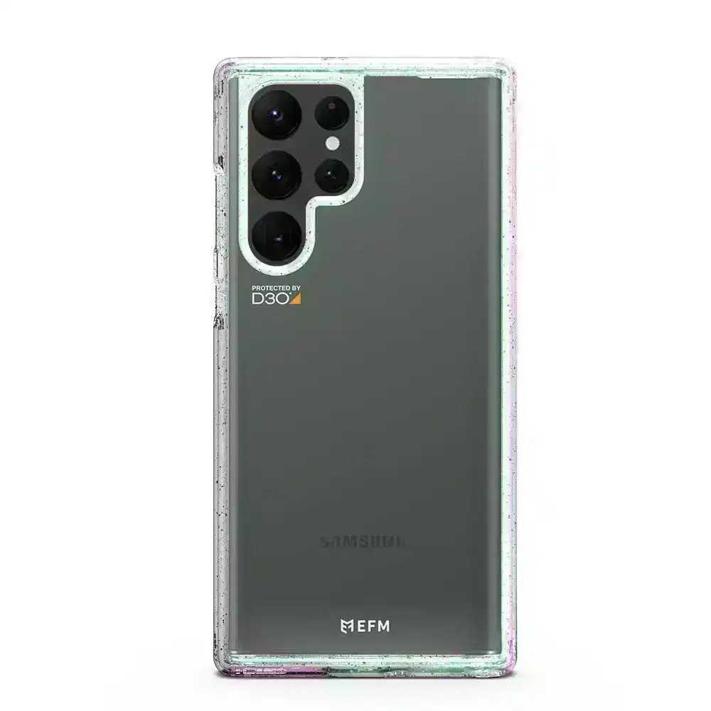 EFM Aspen Phone Case Armour w/ D3O Crystalex For Samsung Galaxy S22 Ultra Pearl