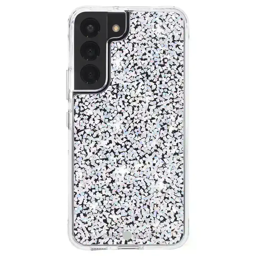 Case-Mate Twinkle Phone Antimicrobial Case Cover For Samsung Galaxy S22 Diamond