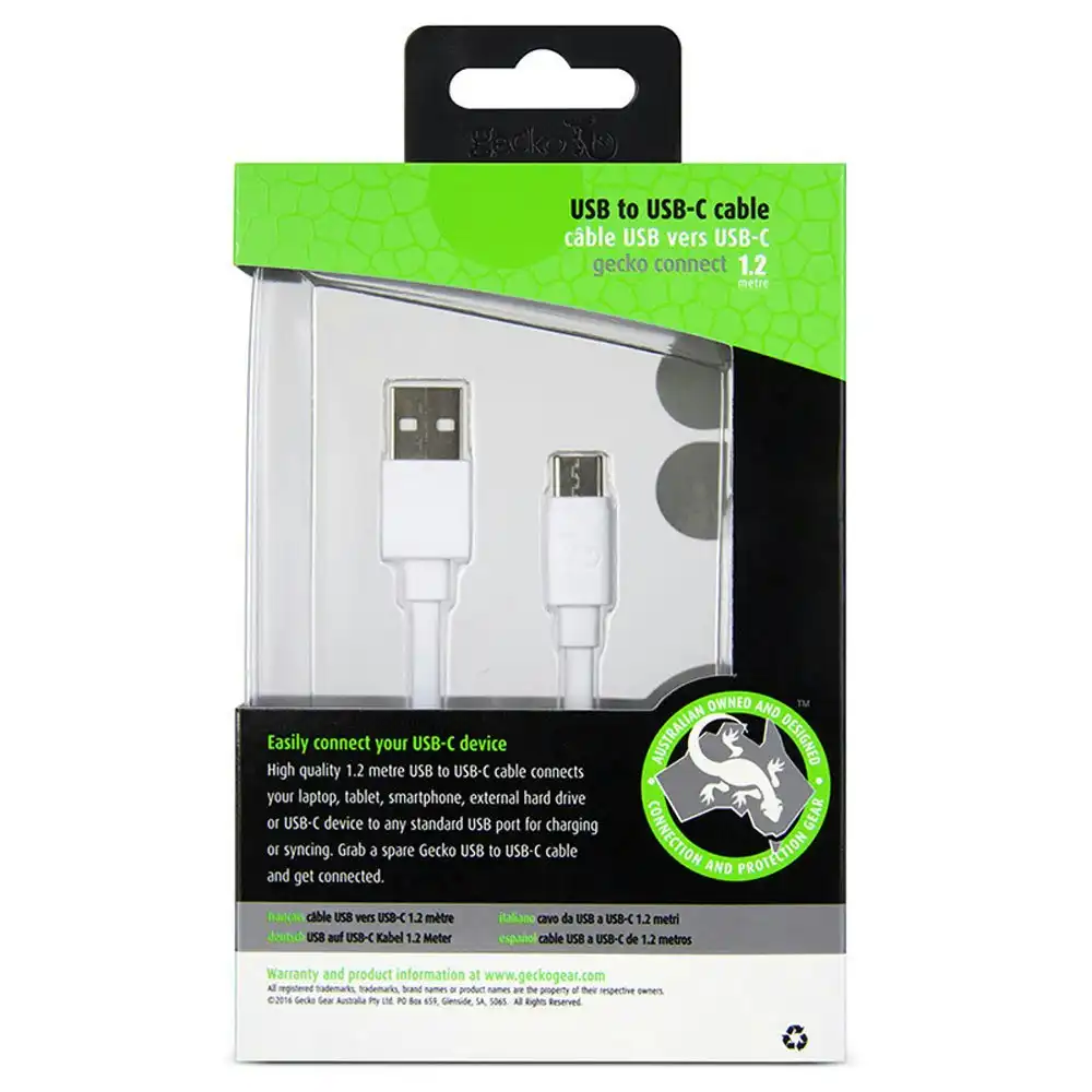 Gecko Micro USB Charging Cable Charge Sync 1.5m Android Samsung Galaxy S6 S7
