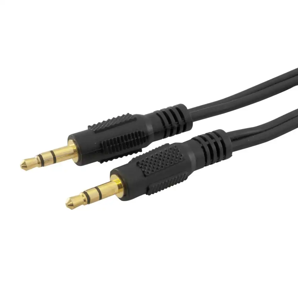PRO.2 10m Stereo Audio AUX Extension Cable/Lead 3.5mm M to Male Plug/Auxiliary