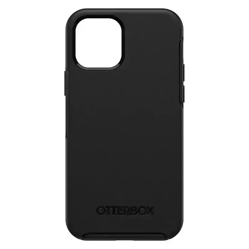 Otterbox Symmetry Case 5.4" Drop Proof Phone Cover for iPhone 12 Mini Black