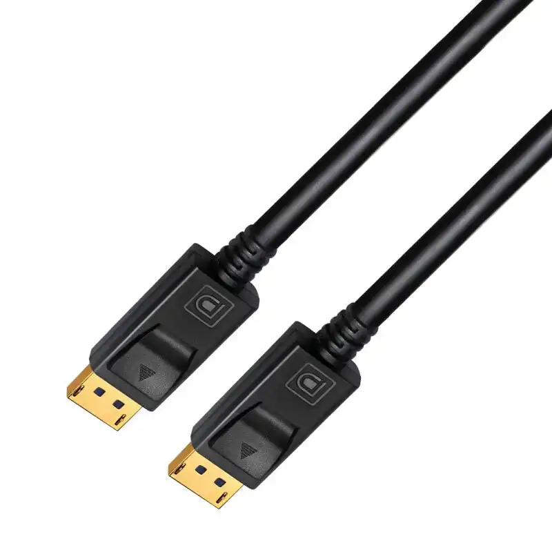Cruxtec 1m Male to M DisplayPort 1.2 4K HD Display Port Cable Connector Black