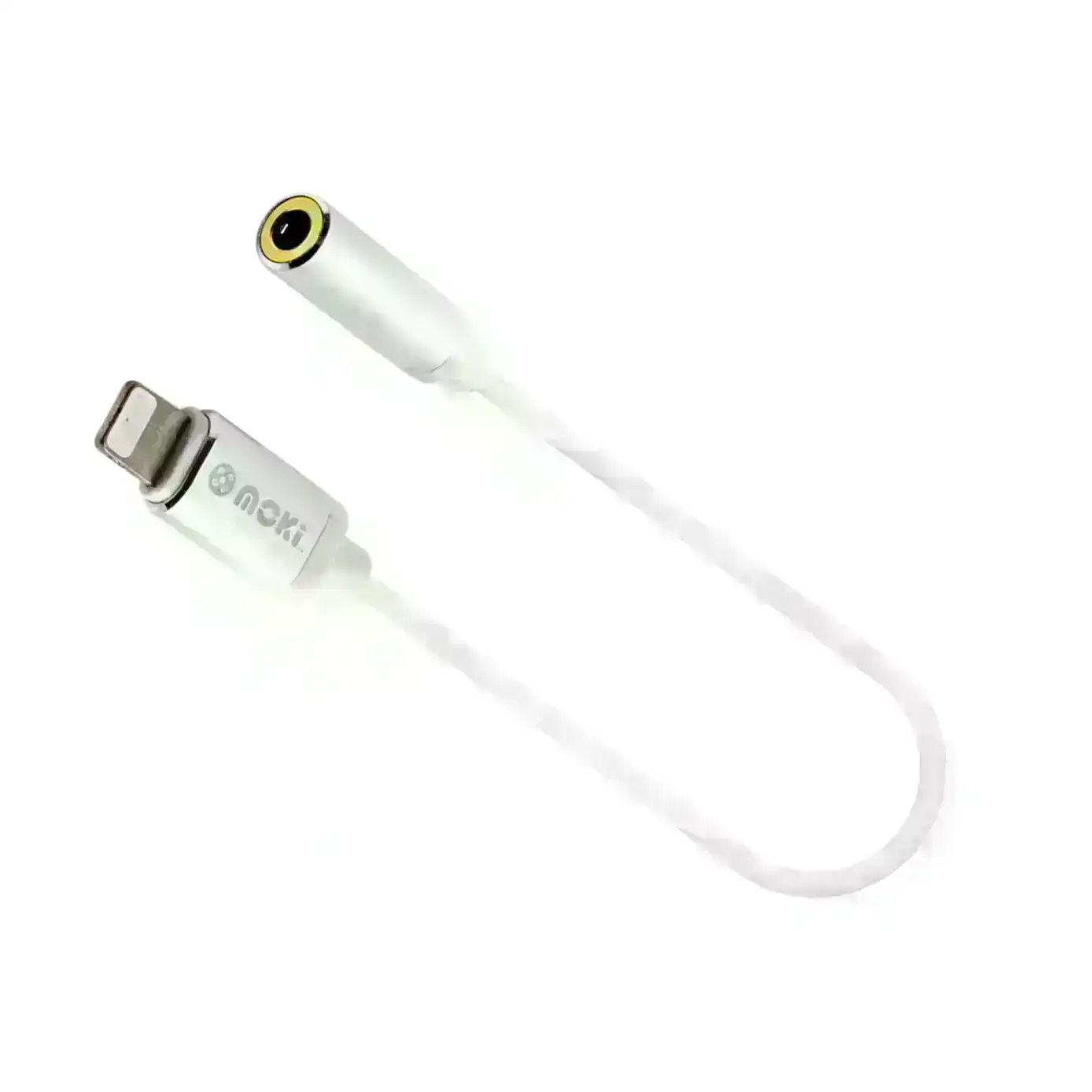 Moki Lightning to 3.5mm Audio Adaptor for iPhone/iPad/iPod to Cabled Headphones